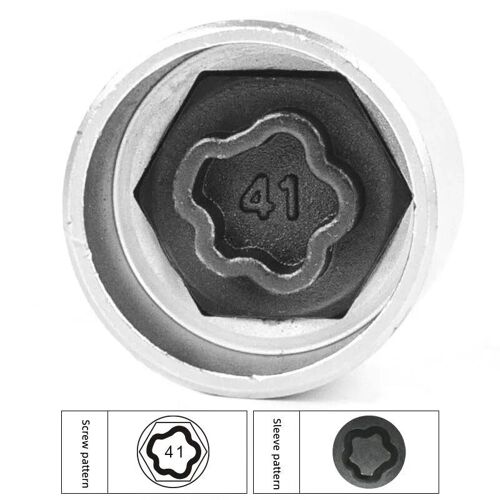Type 041 - Outil De Clé À Vis Antivol, Vis Antivol, Tête À Six Pans Creux, Bmw Série 1, 2, 3, 4, 5, 7, Bery Tage, X5, X6