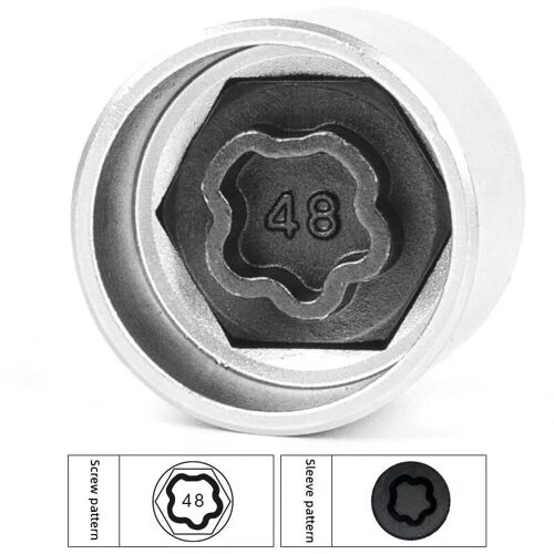 Type 048 - Outil De Clé À Vis Antivol, Vis Antivol, Tête À Six Pans Creux, Bmw Série 1, 2, 3, 4, 5, 7, Bery Tage, X5, X6