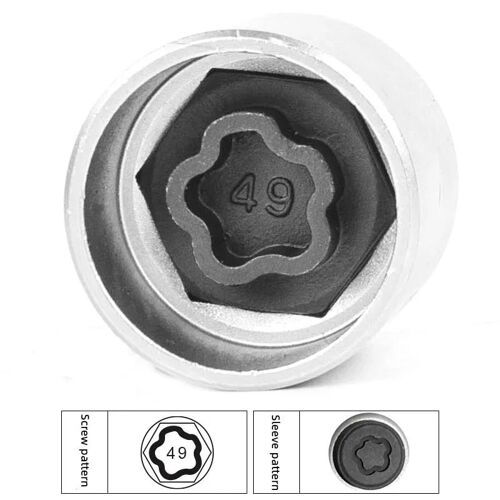 Type 049 - Outil De Clé À Vis Antivol, Vis Antivol, Tête À Six Pans Creux, Bmw Série 1, 2, 3, 4, 5, 7, Bery Tage, X5, X6