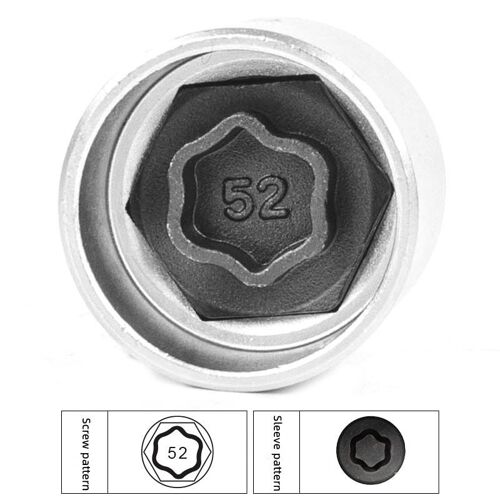 Type 052 - Outil De Clé À Vis Antivol, Vis Antivol, Tête À Six Pans Creux, Bmw Série 1, 2, 3, 4, 5, 7, Bery Tage, X5, X6