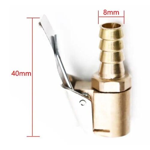 8 Mm - Pompe À Air Gonflable Pour Pneus De Voiture, 6mm 8mm, Buse De Gonflage, Connecteur De Valve Pour Compresseur, Pièces Automobiles, Accessoires