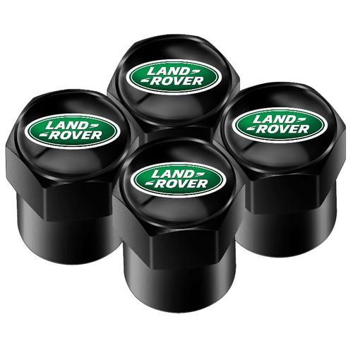Caps De Soupape De Pneus - Porte-Clés De Voiture Avec Ulen Daim, Chaîne Continentale, Capuchons De Assujetd'opathie De Roue En Métal Pour Land Rover Range Rover Evoque Velar Defender Discovery Freeland