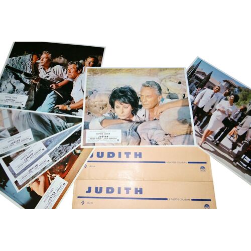 Judith : Jeux A+B De 16 Photos D'exploitation Cinématographique - Format 23,5x29 Cm - De Daniel Mann Avec Sophia Loren, Peter Finch, Jack Hawkins, Peter Burton, Hans Verner, Frank Wolff - 1966