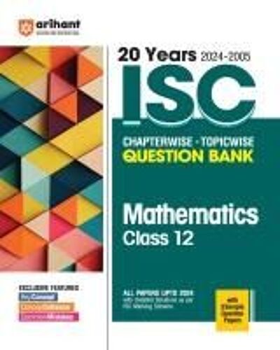 Isc Chapterwise Mathematics 12th