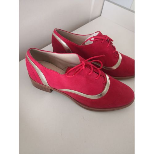 Mellow Yellow Suède Framboise Or - 37