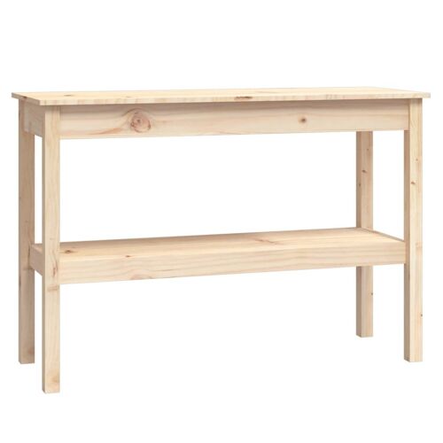 vidaXL Table console 110x40x75 cm Bois massif de pin
