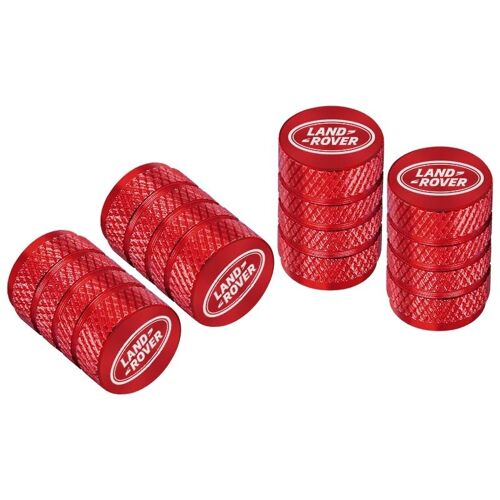 Style 2 Rouge - Bouchons De Tige De Assujetde Roue De Voiture, Couvercles Hermétiques Cnc Pour Land Rover, Discovery Defender, Range Rover Evoque, Sv Svr, Accessoires De Voiture