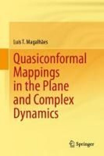Quasiconformal Mappings In The Plane And Complex Dynamics