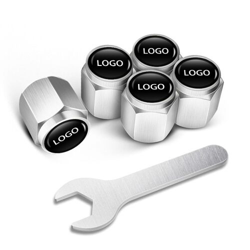 Argent Pour Porsche - Bouchons De Assujetd'opathie De Roue De Voiture Avec Décoration Identique, Porsche, Panamera, Spyder, Carrera, Macan, Boxster, Cayman, Broderie, 911, 970, 9, 5 Pièces
