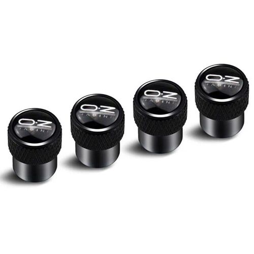Noir - Bouchons De Assujetde Roue De Voiture En Métal Avec Logo Oz, Capuchons De Tige D'étanchéité, Pièces Automobiles, Vélo, Camion, Moto, Accessoires, Haute Qualité