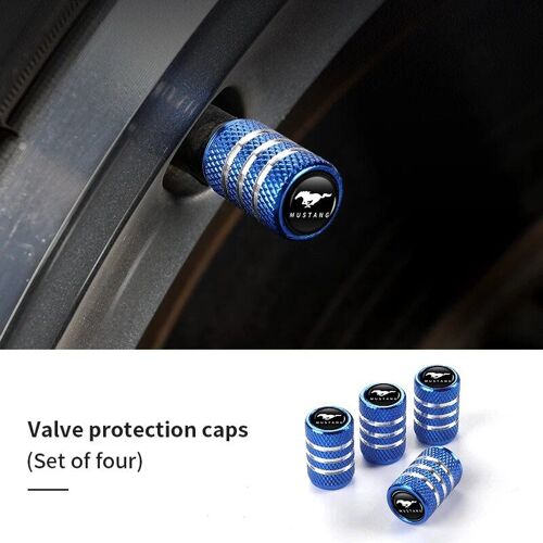 À Carre - Bouchons De Assujetde Roue De Voiture, 4 Pièces, Pour Ford St Racing Rs S Mustang Kuga Fi.C. Ktmondeo Edge Focu