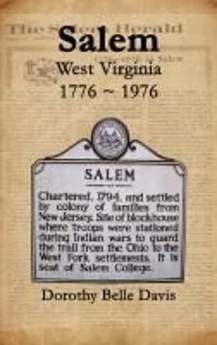 Salem West Virginia 1776 1976