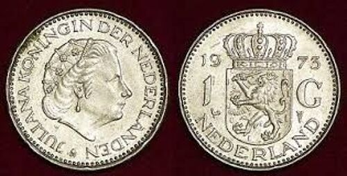1 Gulden Pays Bas 1973