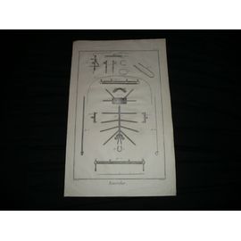 Bourrelier, Gravure De L'encyclopédie De Diderot Et D'alembert, Tirage Luxueux Sur Vergé 40 Cm X 25 Cm