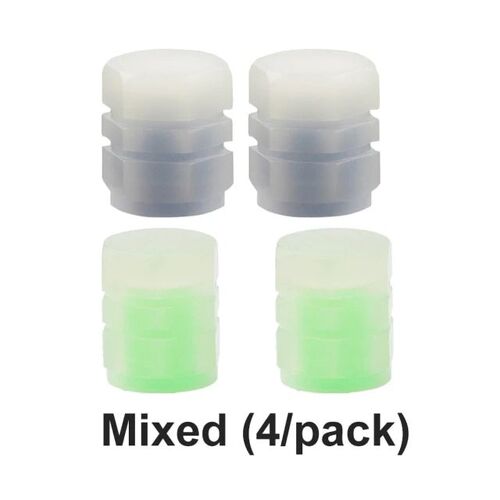 2 Bleu 2 Vert - Bouchon De Assujetuniversel Shoous Opathy, Plastique Abs, Anti-Poussière, Pneus, Accessoires, Couvercles De Tige, Application, Voiture, Moto, Vélo