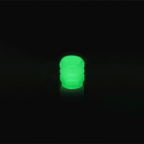 1 Pc - Bouchon De Assujetshoous Pour Voiture, Buse De Roue De Moto Et De Vélo, Anti-Poussière, Bouchons De Tige De Assujet, Décor Lumineux Nocturne