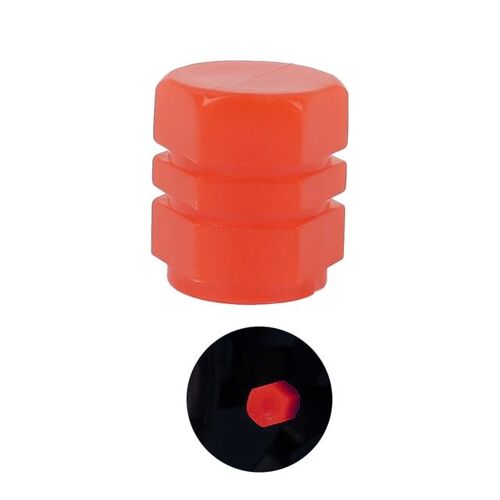 1pc Rouge A - Autocollant Bande Réfléchissante Pour Pneu De Voiture, Capuchon De Valve Lumineux, Moto, Vélo, Accessoires De Décoration