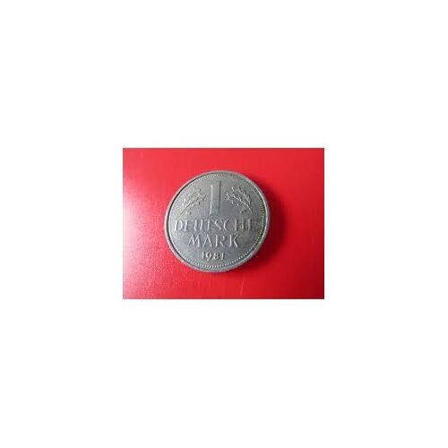 1 Deutsche Mark 1981 Lettre F