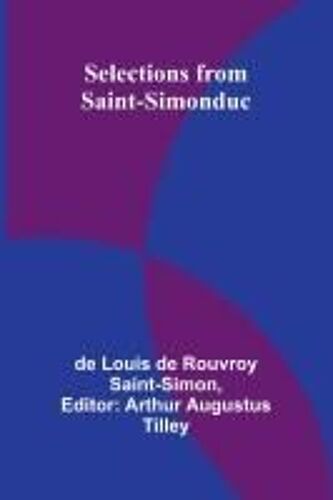Selections From Saint-Simon
