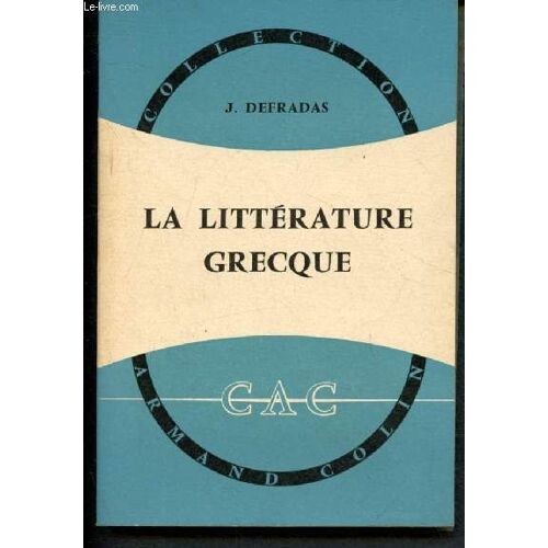 La Littérature Grecque