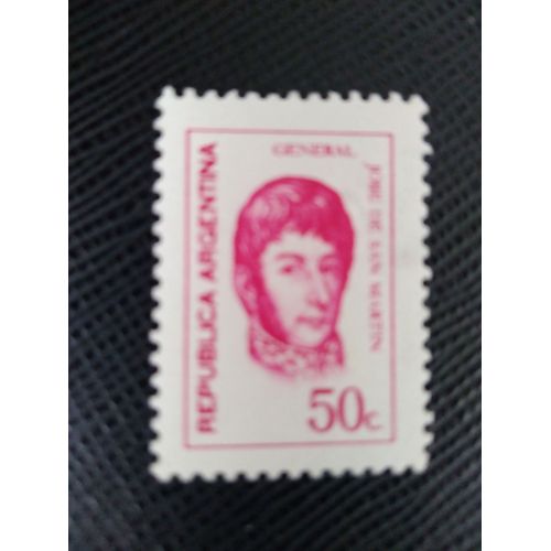 Timbre Argentine Yt 936 José Francisco De San Martín (1778-1850) 1973 ( 141207 )