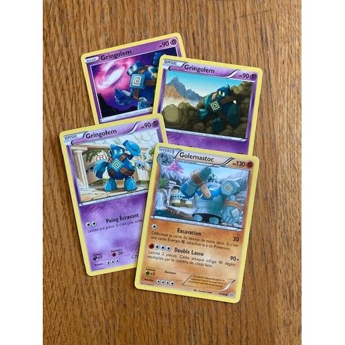 (2418) Golemastoc + 3x Gringolem (Pokemon)