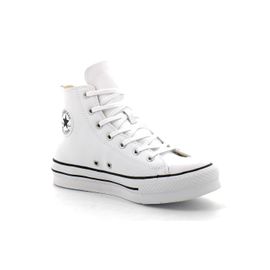 Converse Chuck Taylor All Star Eva Lift Leather Blanc