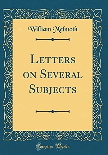 Letters On Several Subjects (Classic Reprint)
