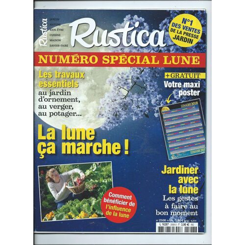 Rustica Du 19 Janvier 2018, Numéro Spécilal Lune N° 2508
