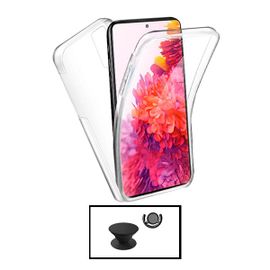 Kit Coque 3x1 360° Impact Protection + 1 Gripholder + 1 Support Gripholder Noir Pour Samsung Galaxy A53 5g