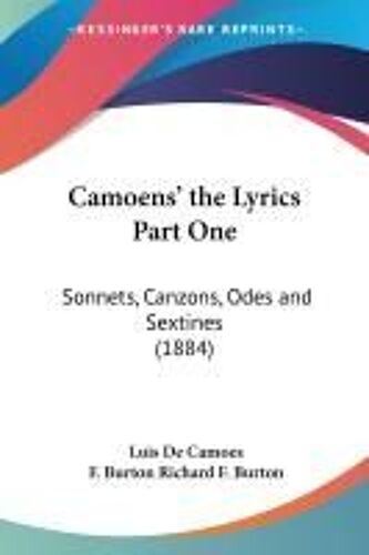 Camoens' The Lyrics Part One