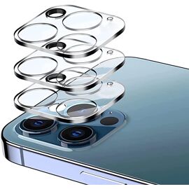 Poseedor-T Camera Arrière Protecteur Pour Iphone 14 Pro Max, 9h Dureté Camera Lentille Protecteur Écran Verre Trempé Pour Iphone 14 Pro Max -3 Piècest12087