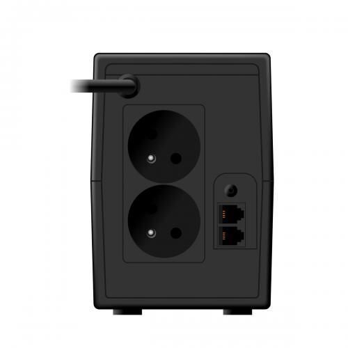 Ever EASYLINE 850 AVR USB alimentation d'énergie non interruptible Interactivité de ligne 850 VA 480 W 2 sortie(s) CA