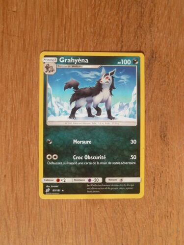 Carte Pokemon Grahyèna 87/181