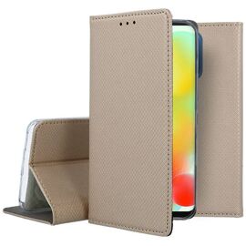 Housse pour Xiaomi Redmi 12C / Redmi 11A / Poco C55 - etui coque pochette portefeuille + verre trempe - OR MAGNET