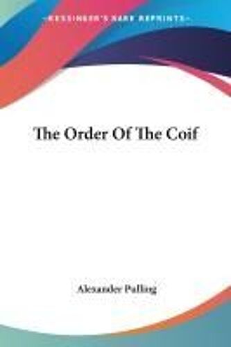 The Order Of The Coif