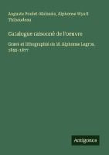 Catalogue Raisonné De L'oeuvre