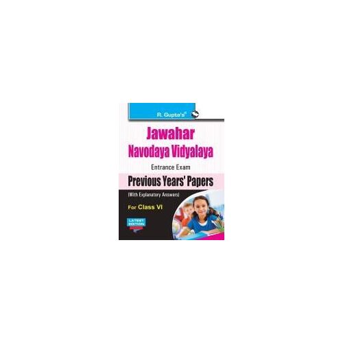 Jawahar Navodaya Vidyalaya (Jnv) Entrance Exam (Class Vi)