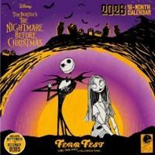 The Nightmare Before Christmas - Broschürenkalender Im Format 30 X 30