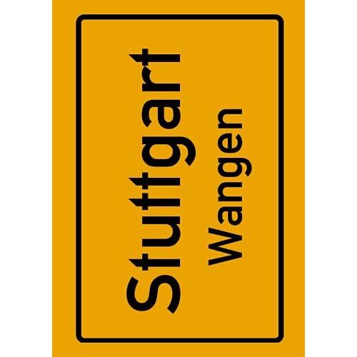 Stuttgart Wangen: Deine Stadt, Deine Region, Deine Heimat! | Notizbuch Din A4 Liniert 120 Seiten Geschenk
