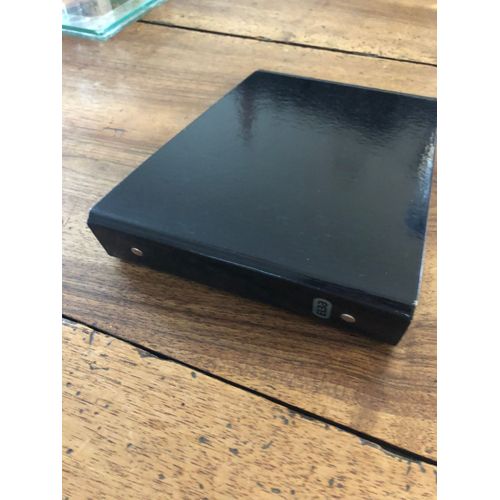 Petit Classeur Noir Elba Pour Fiches