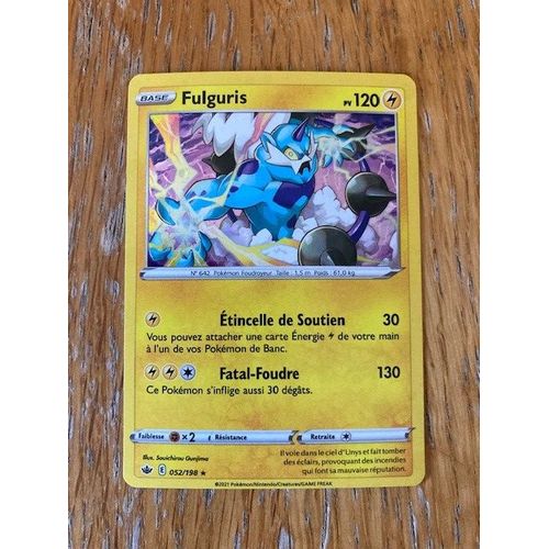 (1761) Fulguris 52/198 Pokemon 