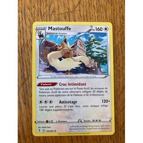 (1769) Mastouffe 135/203 Pokemon