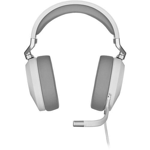CORSAIR Gaming HS65 SURROUND - Micro-casque - circum-aural - filaire - jack 3,5mm - blanc