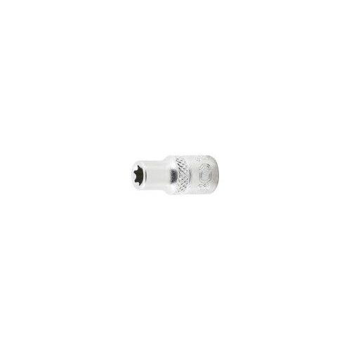 Douille profil E torx carr? 6.3 mm 1/4" taille 7 mm tournevis cl? cliquet BGS TECHNIC