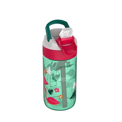 Gourde Enfant 400ml Lagoon Flamant Rose - Kambukka