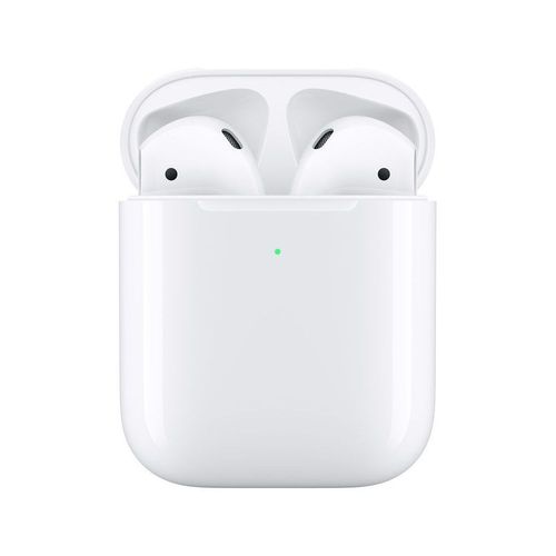 Apple AirPods 2ème génération (2019) avec boîtier de charge sans fil (MRXJ2)