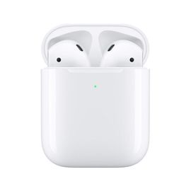 Apple AirPods 2ème génération (2019) avec boîtier de charge sans fil (MRXJ2)