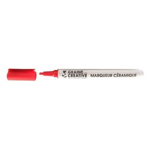Marqueur Pour Céramique - Rouge