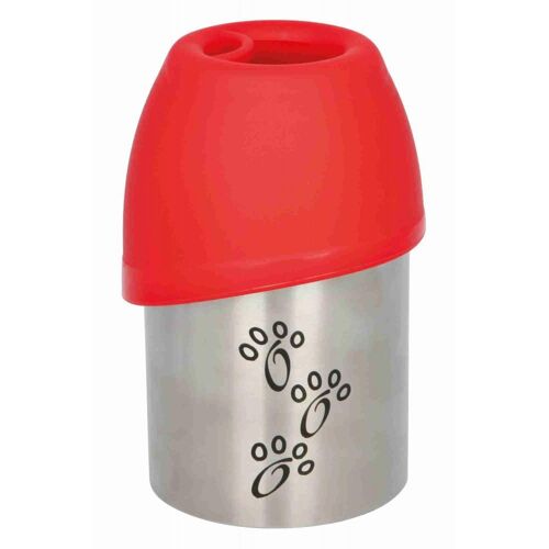 Gourde Avec Écuelle, Acier Inoxydable/Plastique - 300 Ml